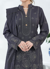 Miraas By VS Textile Embroidered Dhanak 3 Piece Unstitched Suit VS25MDWS D-46